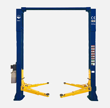 Подъемник 2-х стоечный верхняя синхронизация г/п 4т, S4B-2 380V