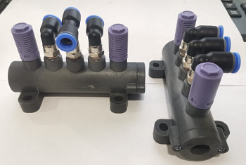 Пятиходовой пластиковый клапан цилиндра стола BL513