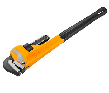 Ключ трубный разводной TOLSEN Industrial удлиненный 600мм захват 76мм CrMo 10072