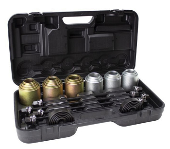 Набор инструментов для замены сайлентблоков, втулок и подшипников 26пр F-933T1