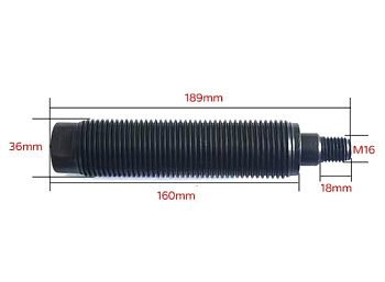 Вал для балансировочного стенда ТЕМП 36мм