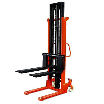 Штабелер ручной гидравлический раздвижными вилами TOR 320-870мм CTY-EH 1.0TX1.6M