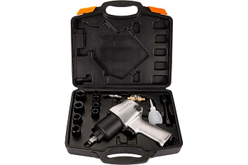 Пневмогайковерт 1/2" 698Hm в комплекте с головками RT-5268K