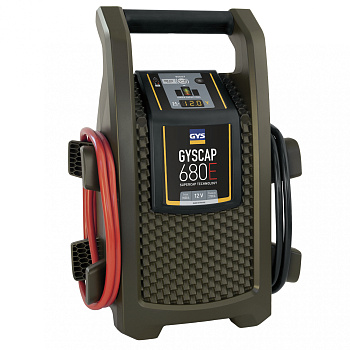 GYSCAP 680E Пусковое устройство безбатарейное 12V-1600A/9000A,8.2кг (026773 GYS (Франция))