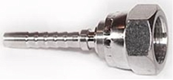 Прессниппель DN08, 3/8 внут, нерж.сталь