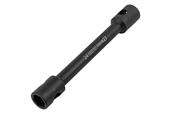 Ключ баллонный двусторонний усиленный 24x27 L-300мм (черный) RF-6772427A-EURO