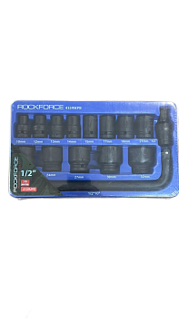 Набор головок ударных, 15 предметов ROCKFORCE RF-4159MPB(4159-5 MPB)