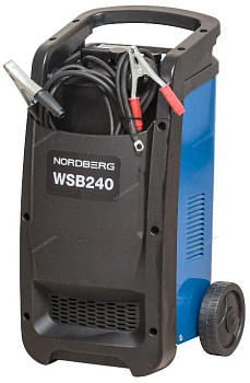 Пуско-зарядное устройство 12/24 В, 240 A NORDBERG WSB240 (WSB240 NORDBERG)