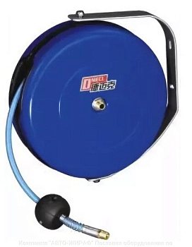 Катушка с шлангом для воздуха 10 метров 6,5х10 мм 15 бар D1200202.010