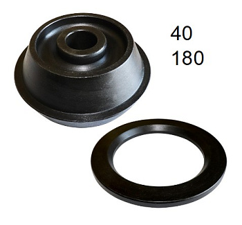 Конус двухсторонний + кольцо для балансировки колес джип/газель 40мм/180мм