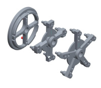 Набор адаптеров для колес грузовых автомобилей SIVIK КС-223. 60000 руб. Купить. - Google Chrome