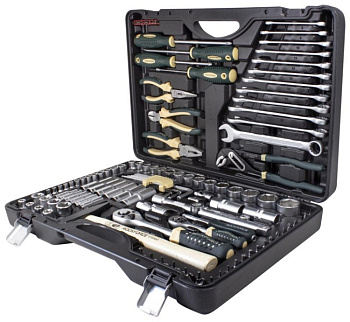 Набор инструментов 122 пр. 1/4'',1/2''(6гр.)(4-32мм) Rock FORCE RF-38901