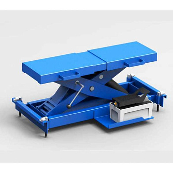 Домкрат ямный  2т синий пневмо-гидравлический TTP2