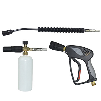 Пенокомплект (KW, ниппель, муфта-байонет латунь, 345bar), копье L=60cm