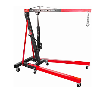 Гидравлический складной кран Forsage 2 т, складной F-T32002