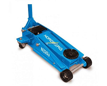 Домкрат подкатной 3т 133-465 мм быстрый подъем NORDBERG N3203