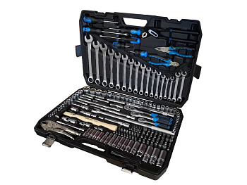 Набор инструментов 180 предметов 1/4" 3/8" 1/2" (6гр.)(4-32мм) F-41802-5 FORSAGE