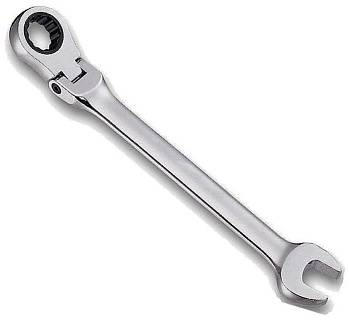 Ключ комбинированный трещоточный с шарниром 22мм RF-75722F