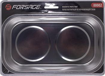 Лоток магнитный из нержавеющей стали (240х140мм) F-88002(F-01767) Forsage