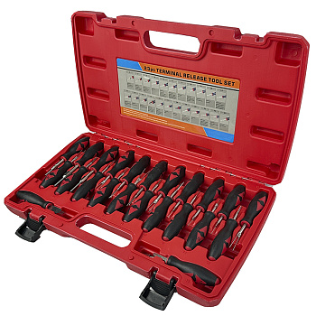 Универсальный набор инструментов для снятия клемм 23 предметов (в кейсе) QG802