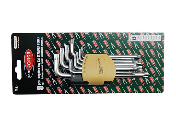 Набор ключей Г-образных TORX длинных 9 предметов RF-5098TL