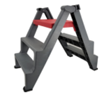 Стремянка пластиковая 3 ступеньки T6009