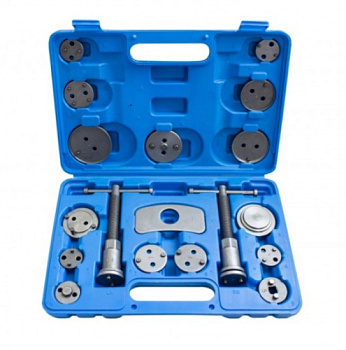 Набор для обслуживания тормозных суппортов 18пр.(привод с прав/лев резьбой) RF-65805