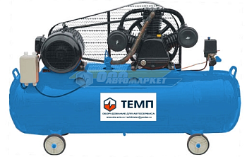 Компрессор ТЕМП TC300LA800 300л  ресивер,800 л/м 10бар 380В 5,5кВт