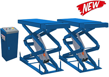 Подъемник ножничный г/п 3 т встраиваемый в пол TS-1104M