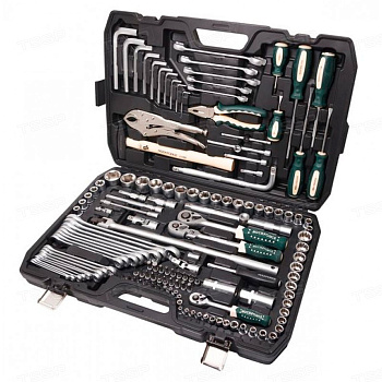 Набор инструментов 142 предмета 1/4" 3/8" 1/2" (6-гр.) (4-32мм) RF-41421-5