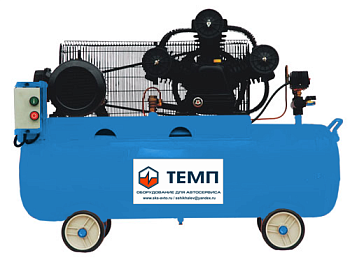 Компрессор ТЕМП TC200LA460 200л, 460л/мин, 380V, 2,9кВт,