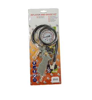 Пистолет подкачки с глицериновым манометром TG-04-2