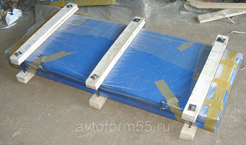 Пластины скольжения комплект 2 шт. длина 1200мм 503.340