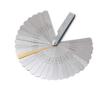 Набор щупов 32 предмета (0.04-0.88мм), в чехле RF-61804