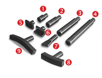 Комплект штоков и насадок, для правки дисков, для легкосплавных и универсальных  стендов ДП4ШТН.000