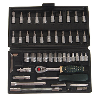Набор инструментов 46пр. 1/4" (6-гран.)(4-14мм) RF-2462-5