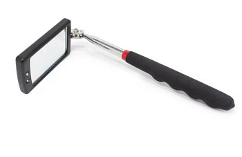 Зеркало смотровое телескопическое с подсветкой (52*84мм, L общая 280-870мм)