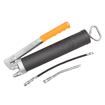 Шприц рычажно-плунжерный 400см3, 580бар(8500PSI), шланги в компл. (12) Industrial TOLSEN 65200