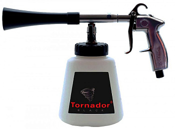 Распылитель для химчистки TORNADO с подшипником, алюминий, бачок - 1 литр, давление - 6 -9 бар