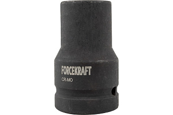 Головка ударная для футорки 24 мм, 1" DR, 4 гранная FORCEKRAFT FK-4819024