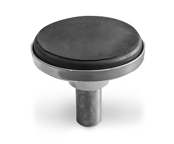 Опора нижняя круглая с резиновой подушкой для вулканизаторов (Микрон/-Т)