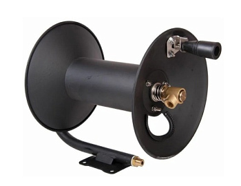 Катушка для шланга высокого давления, окрашенная сталь, вместимость 3/8 60m, 275bar, 3/8внеш-3/8внут