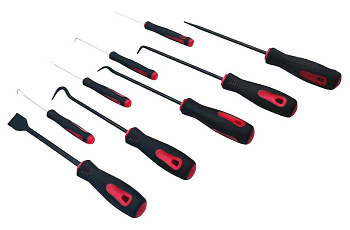 Набор крючков для снятия манжетов и сальников 9 шт