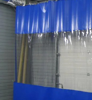 Тент прозрачный для автомойки