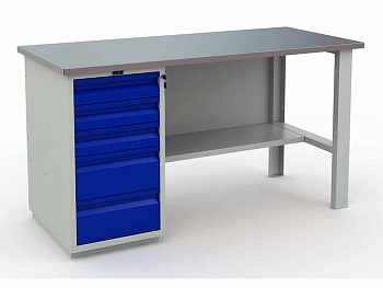 Верстак PROFI (№601) WT160.WD5/F1.000