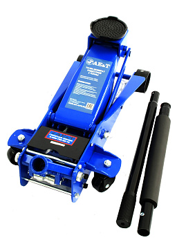 Домкрат подкатной ТЕМП T31304 3т. два поршня, 130-460мм