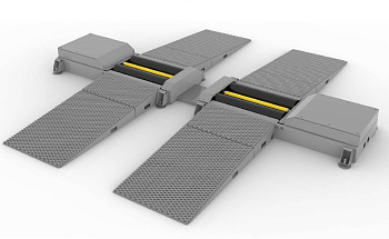 СТС-13У-СП-14 Напольный роликовый универсальный стенд тормозной системы