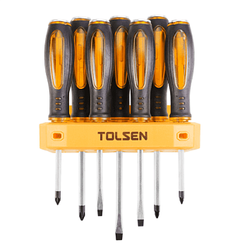 Набор отверток ударных TOLSEN 7шт.