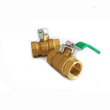 Кран шаровый 1/2 внут/внут латунь