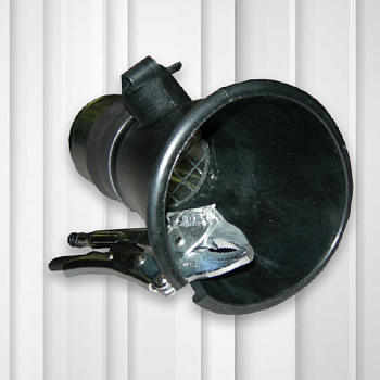 Резиновая насадка под шланг Ф=100мм c зажимом BGPG -100/200